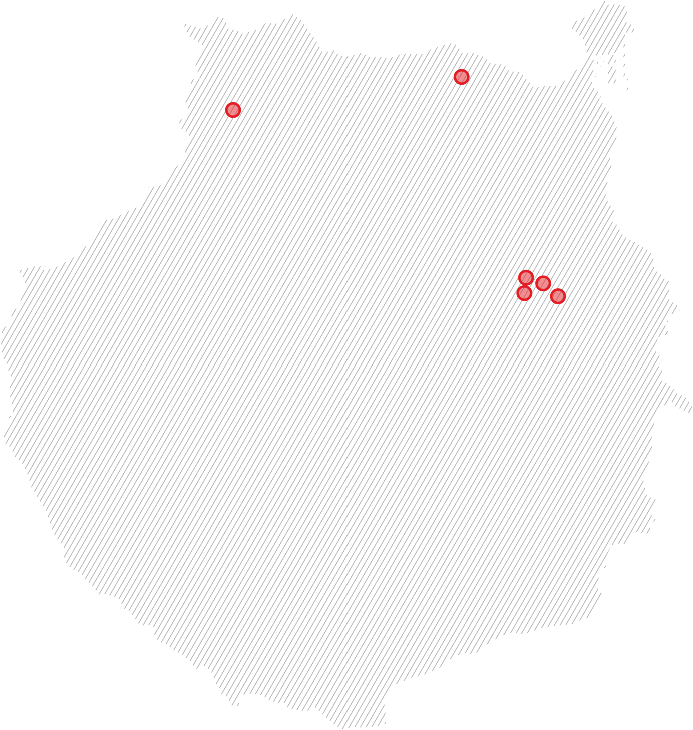 Mapa de Gran Canaria con la naturalización de la especie