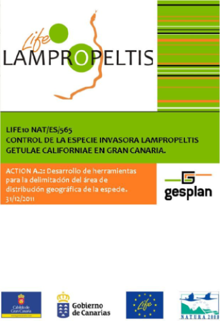 A2. Delimitación del área de distribución geográfica de la especie