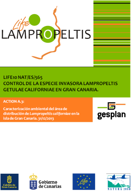 A3. Caracterización ambiental del área de distribución en Gran Canaria
